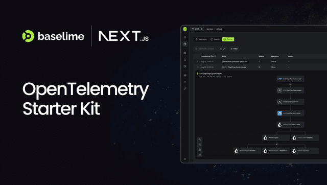 Next.js Baselime Template with OpenTelemetry