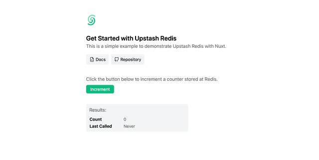 Get Started with Upstash Redis & Nuxt
