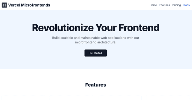 Next.js Multi-Zones Starter