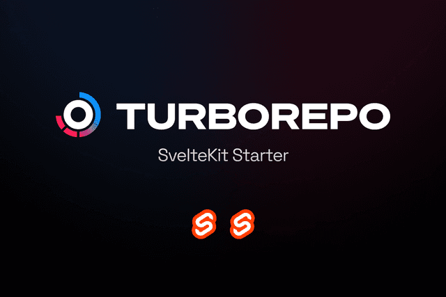 Turborepo & SvelteKit Starter
