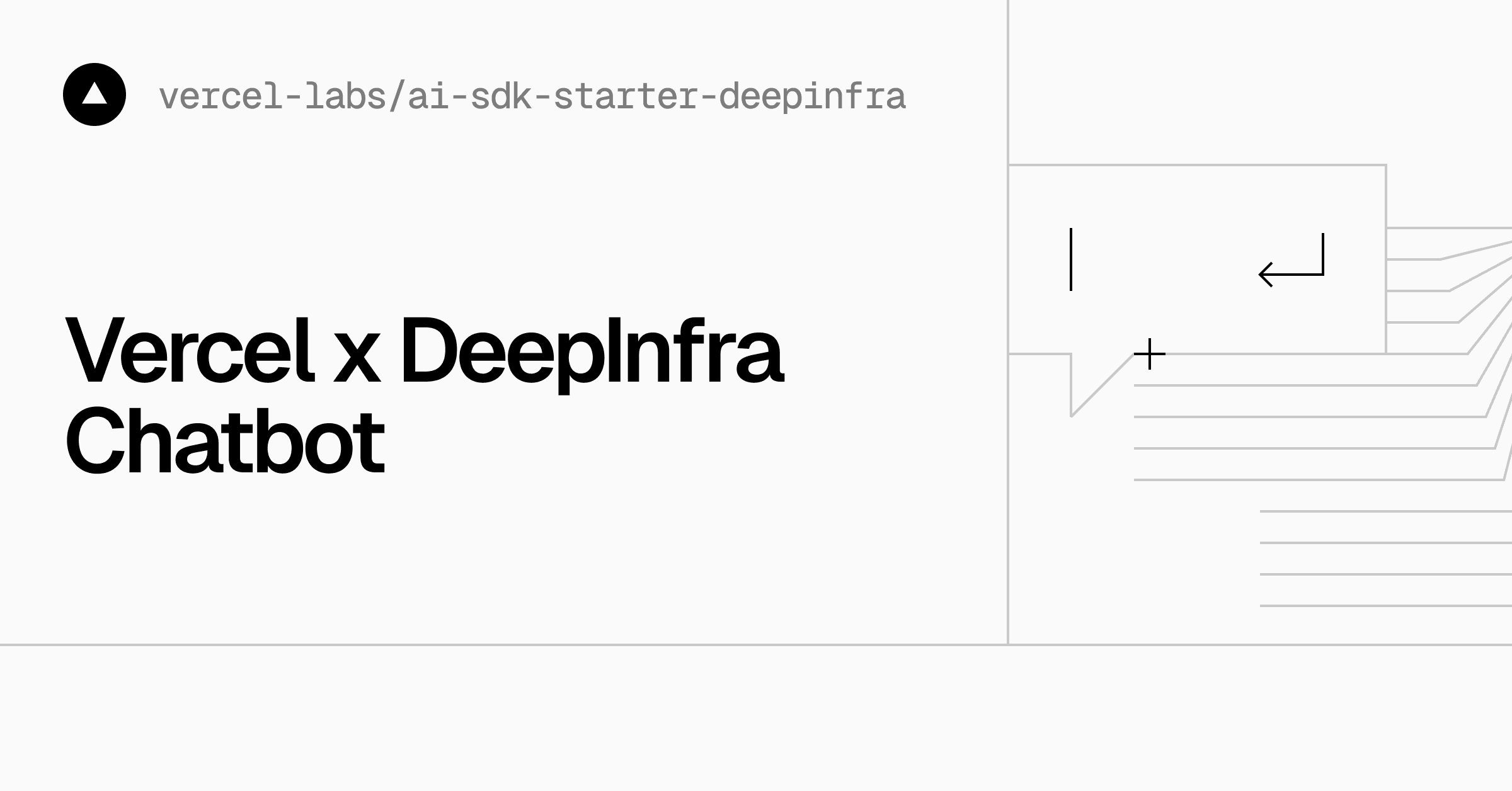 Vercel x DeepInfra Chatbot thumbnail